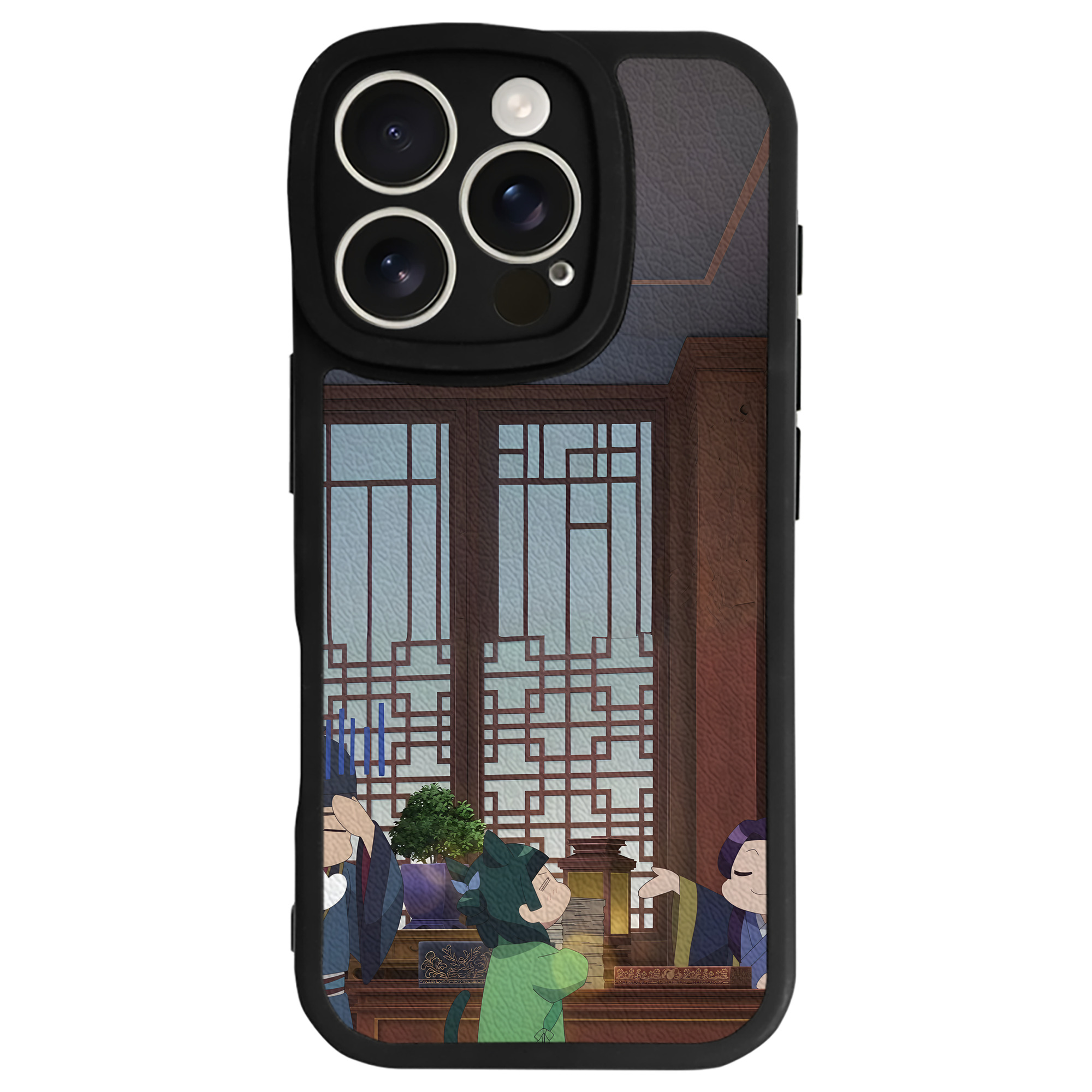 薬屋のひとりごと The Apothecary Diaries 【iPhone 16シリーズ対応】シリコンスマホケース（レザー調） 材質：シリコン